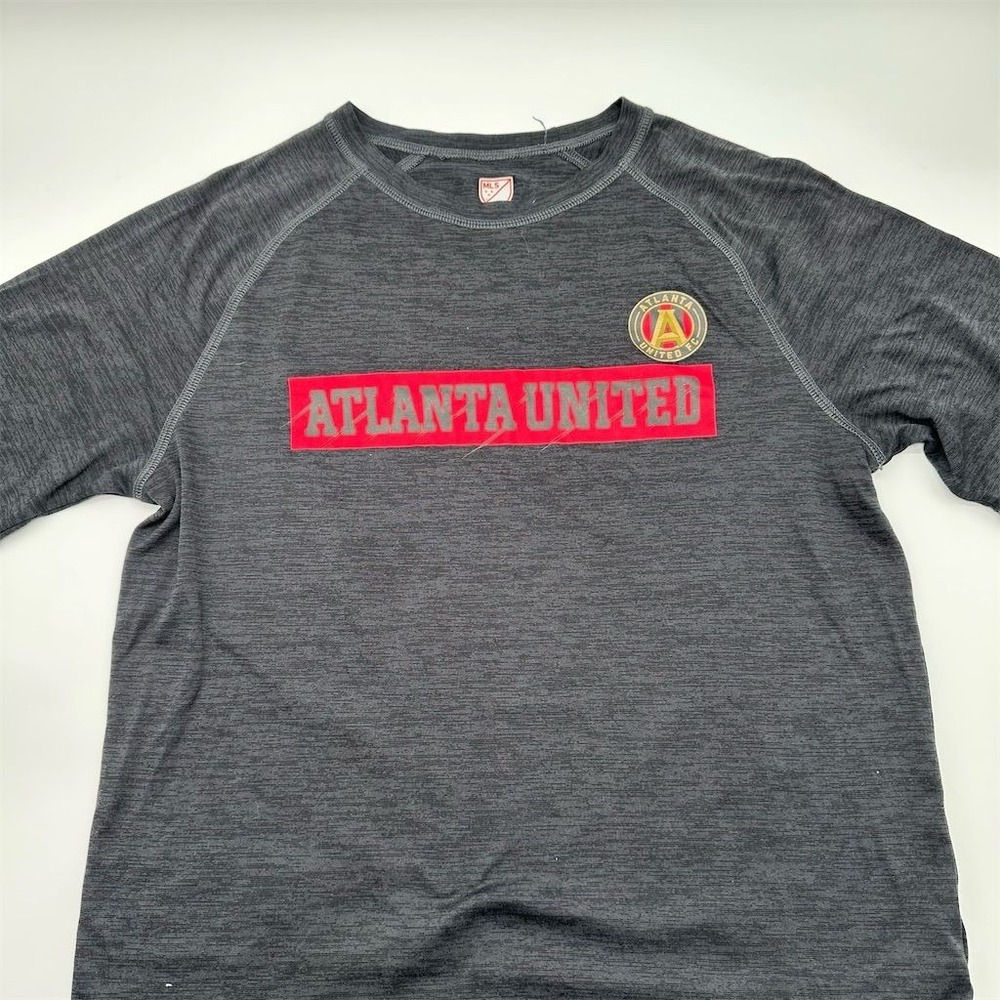 Atlanta‎ United FC Men's Gray Graphic Print T-Shirt Size M